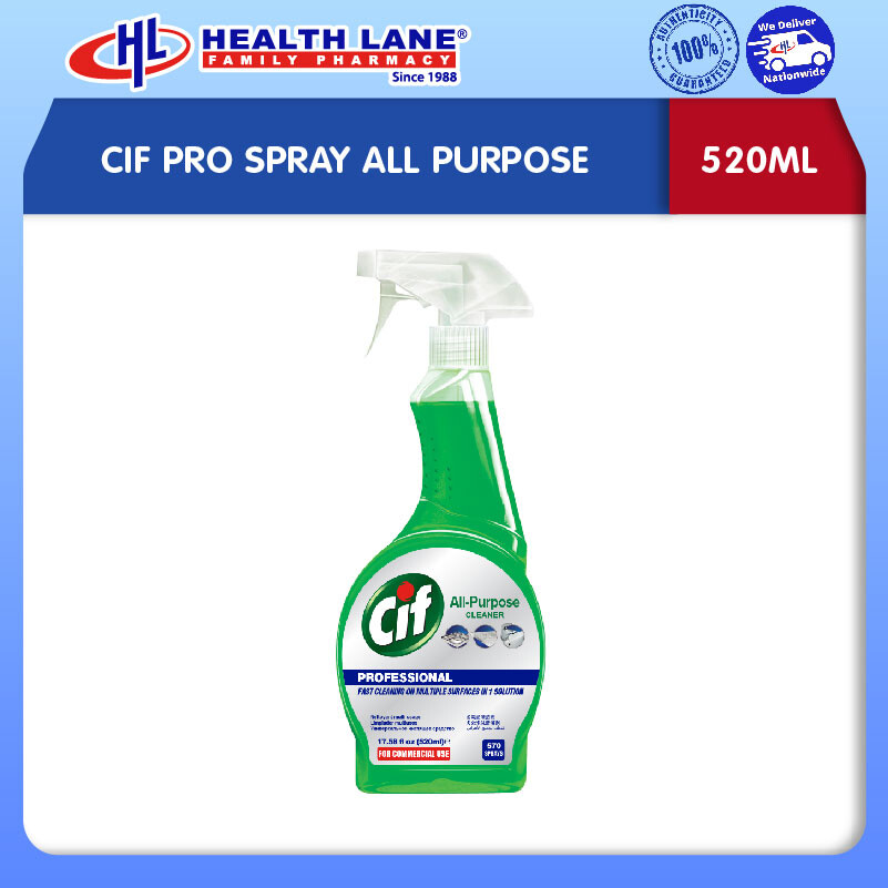 CIF PRO SPRAY ALL PURPOSE (520ML)